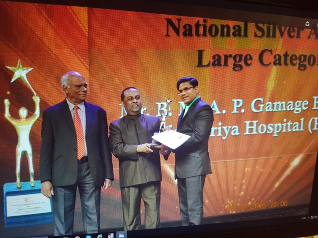 Entrepreneur of the year 2016 Silva award national level award.